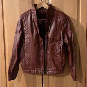 Vintage -Stranger Things- style leather jacket